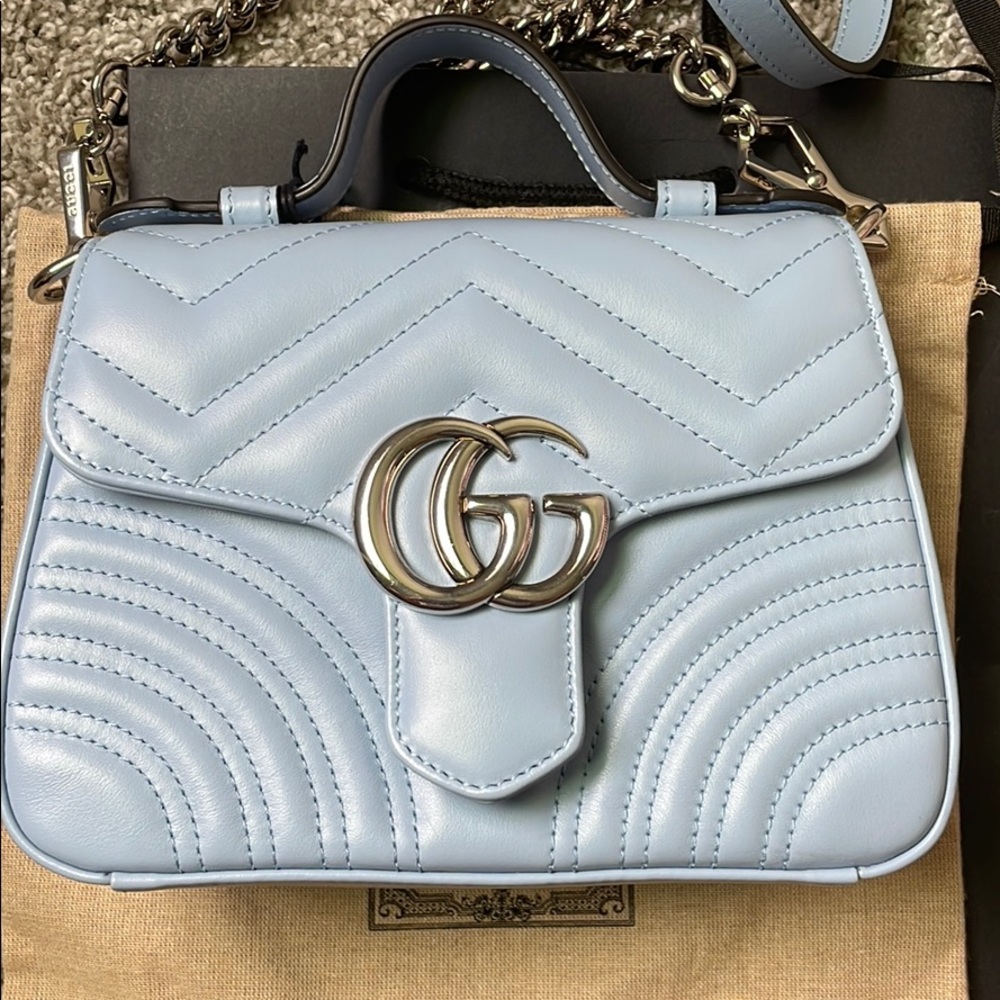 Gucci mini top handle marmont